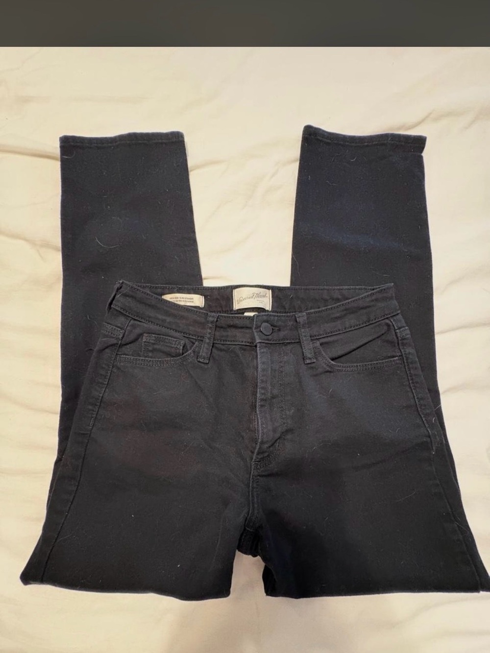 Universal Thread Women’s Straight-Leg Black Jeans